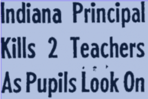 Indiana Principal Headline